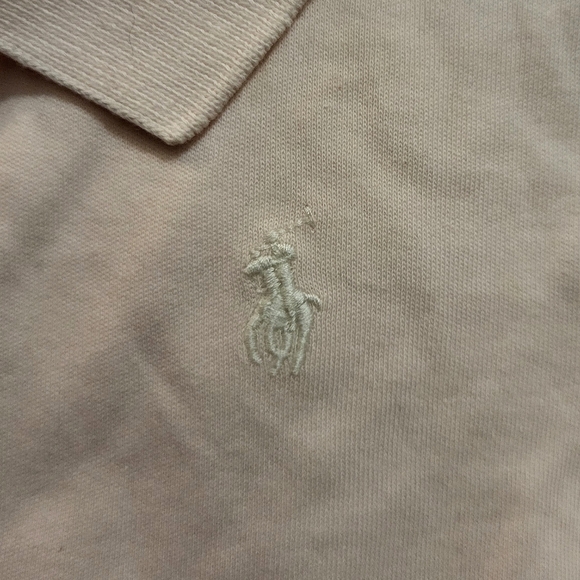 Ralph Lauren Pink Polo Dress with Ruffle Hem Size 12 Months - Picture 6 of 8